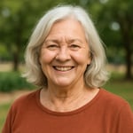 Australian woman in her late 60s