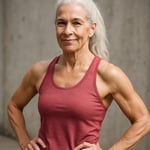 Fit german lady in her 60s-1-1